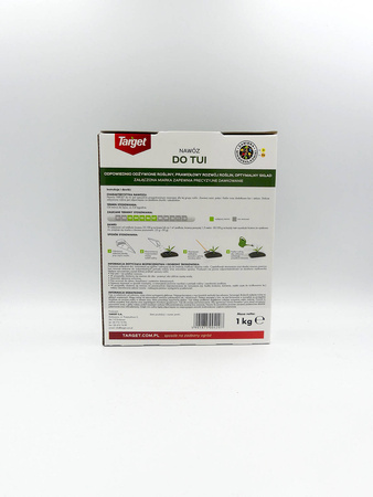Nawóz do tui z mikroelementami – zwiększający odporność – 1 kg Target