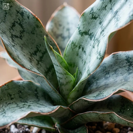 Sansewieria Silver Blue (Sansewieria kirkii) – sadzonka rozmiar M