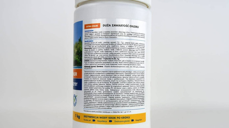 Extra Chlor – Zwalcza Glony, Bakterie i Grzyby – 1 kg Target Granulat