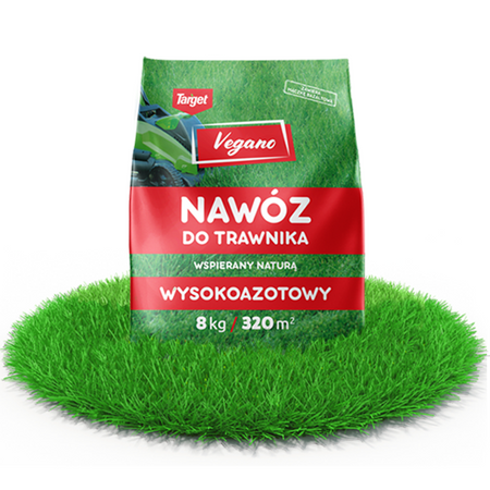 Wysokoazotowy Nawóz Do Trawnika – Wspierany Naturą – 8 kg Vegano