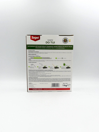 Nawóz do tui z mikroelementami – zwiększający odporność – 1 kg Target
