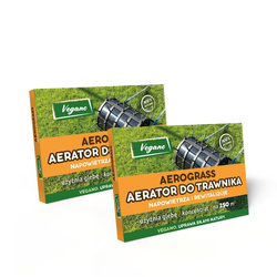 AeroGrass – aerator biologiczny do trawnika (napowietrza glebę) 2 x 50 g – 500 m² Vegano