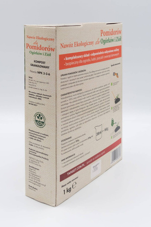 Ekologiczny nawóz do pomidorów, ogórków i ziół (w szklarni i w ogrodzie) – 1 kg Target