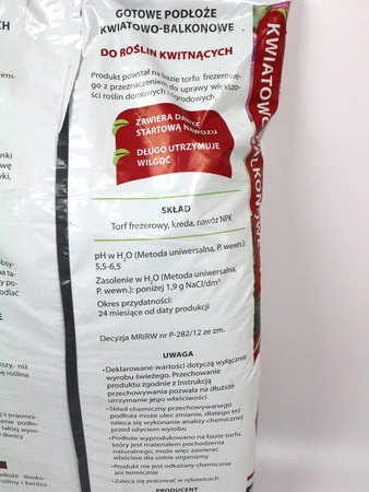 Podłoże Kwiatowo-Balkonowe Dla Roślin Kwitnących – 20 l Target