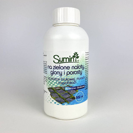 Usuwa Zielone Naloty Na Bruku, Murach i Nagrobkach – 500 ml Sumin