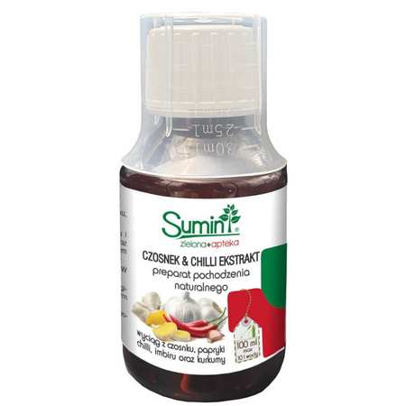 Czosnek & Chilli ekstrakt – 100 ml Sumin