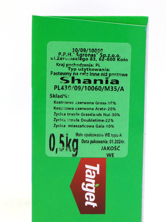 Shania – Trawa Na Miejsca Zacienione – 500 g Target