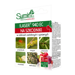 Laser 940 EC na szkodniki w warzywach i roślinach ozdobnych – 25 ml Sumin