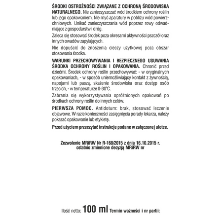 Siarkol 800 SC zwalcza mączniaka – 100 ml Sumin