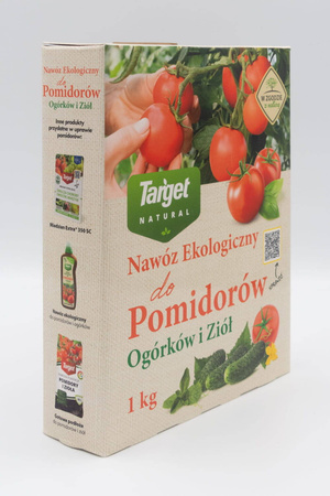 Nawóz Do Pomidorów Ogórków i Ziół – Ekologiczny – 1 kg Target