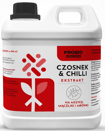 Czosnek & Chilli ekstrakt wzmacniający rośliny – 2 l ProBio Ogród