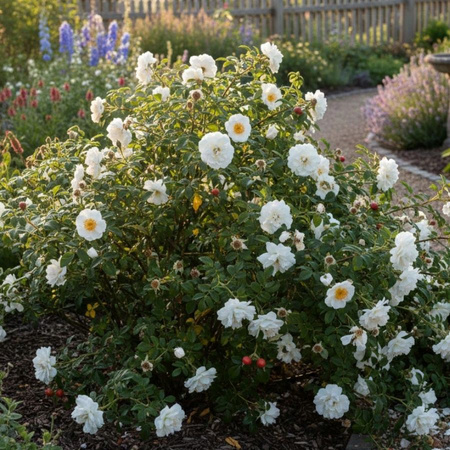 Róża Pomarszczona Alba (Rosa Rugosa Alba) – sadzonka w doniczce C2 – Botana