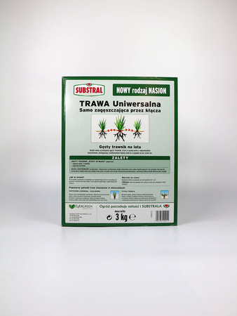 Trawa Samo Zagęszczająca – Uniwersalna – 3 kg Substral