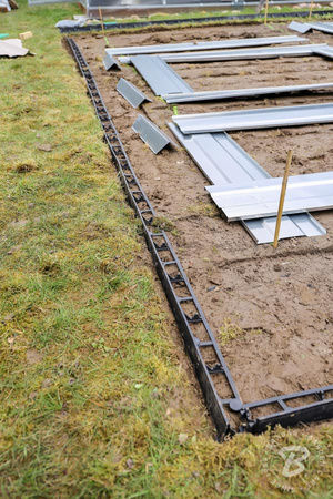 Obrzeże Ogrodowe RIM-BORD – 4,5 cm x 1 m Bradas