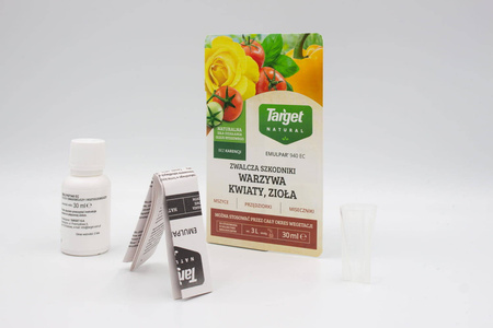 Emulpar 940 EC na szkodniki warzyw – mszyce, przędziorki, wciornastki i mączliki – 30 ml Target