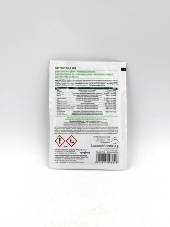 Switch 62,5 WG – Zwalcza Szarą Pleśń i Inne Choroby Warzyw i Owoców – 4 g Target