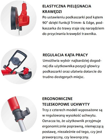 Podkaszarka Elektryczna – YCOS E/400 T Wolf Garten
