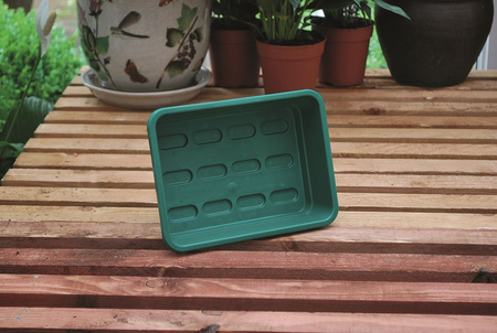 Mini taca ogrodowa zielona bez otworów G130G Garland