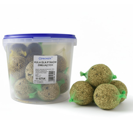 Pokarm Dla Ptaków – Kule Tłuszczowe – 15 szt.