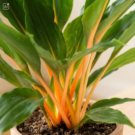 Zielistka (Chlorophytum orchidastrum 'Green Orange') – sadzonka rozmiar M