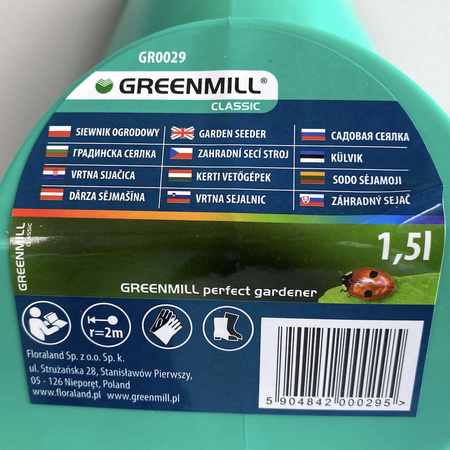 Ręczny Siewnik Do Nasion i Nawozów – 1,5 l