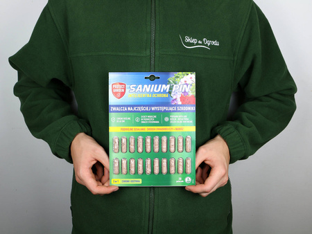 Sanium Pin – Pałeczki 2w1 – Na Szkodniki + Nawóz – 2 g Protect Garden