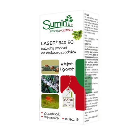 Laser 940 EC Zwalcza Szkodniki w Tujach i Iglakach 110 ml