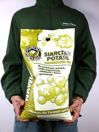 Siarczan potasu – nawóz granulowany warzyw, drzew i krzewów owocowych – 5 kg Ogród Start