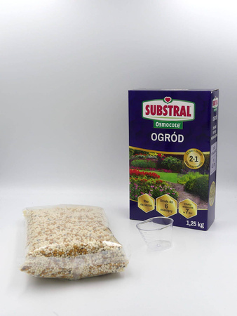 Osmocote 2w1 nawóz do ogrodu – długodziałający (6 miesięcy) – 1,25 kg Substral