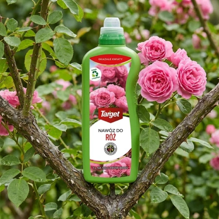 Nawóz do róż w płynie – wspiera kwitnienie – 1 l Target