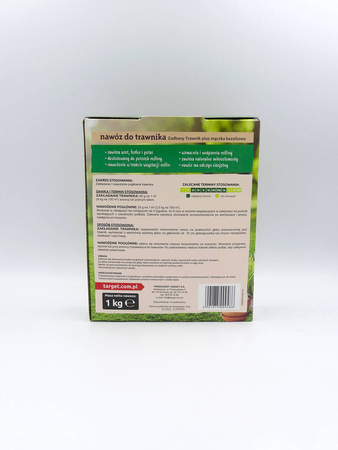 Nawóz do trawnika z mączką bazaltową dostarczający mikroelementami – 1 kg Target