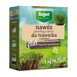 Nawóz do trawnika z mchem – z mączką bazaltową – 1 kg Target