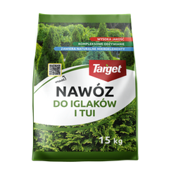 Nawóz do iglaków i tui z mikroelementami – zapobiega brązowieniu igieł – 15 kg Target