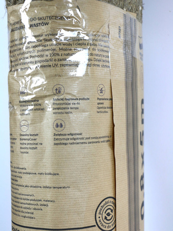Włóknina Do Ściółkowania BIO Hemp Cover – 0,8x5 m Agrimpex