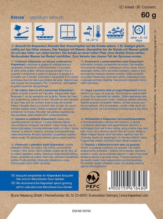 Rzeżucha – Nasiona Na Mikrolistki – Kiepenkerl