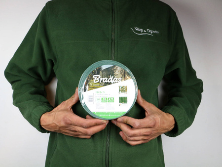 Taśma Ogrodzeniowa – Zielona – 4,75 cm x 35 m Bradas