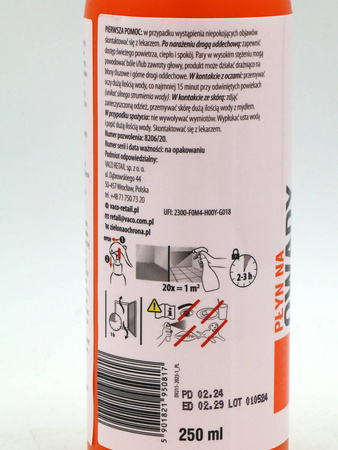 Spray Na Pluskwy – Cytrusowy – 250 ml Vaco