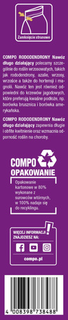 Nawóz do rododendronów długo działający – 850 g Compo
