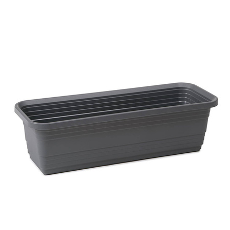 Skrzynka Balkonowa Bona 50 cm – Antracyt – Lamela