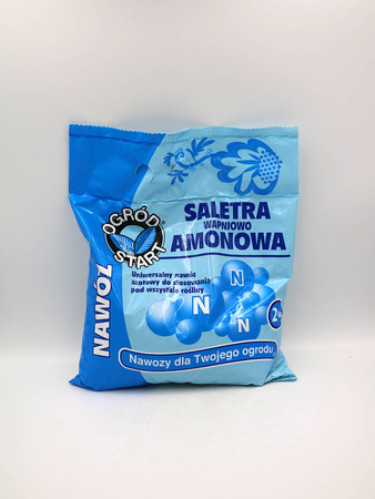 Saletra wapniowo-amonowa – nawóz do warzyw, trawników i drzew owocowych – 2 kg Ogród Start