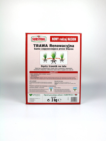 Trawa Samo Zagęszczająca – Renowacyjna – 3 kg Substral