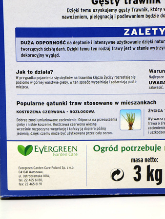 Trawa Samo Zagęszczająca – Sportowa – 3 kg Substral