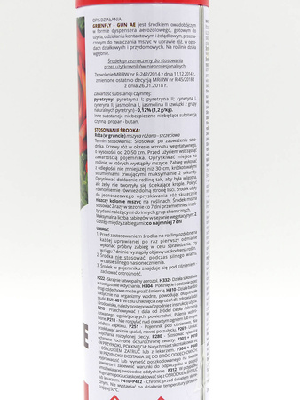 Greenfly Gun AE – Zwalcza Mszyce – 405 ml Target