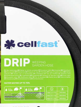 Wąż Nawadniający DRIP – 1/2" 22,5 m – 19-003 Cellfast