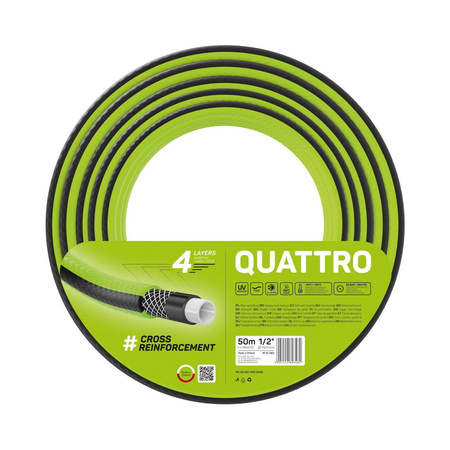 Wąż Ogrodowy QUATTRO – 1/2" 50 m – 10-063 Cellfast