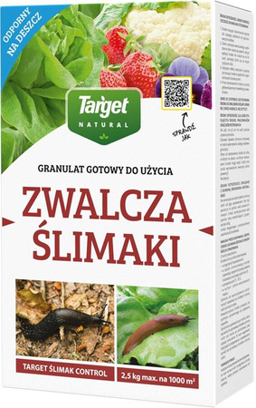 Ślimak Control – Granulat Zwalczający Ślimaki – 2,5 kg Target