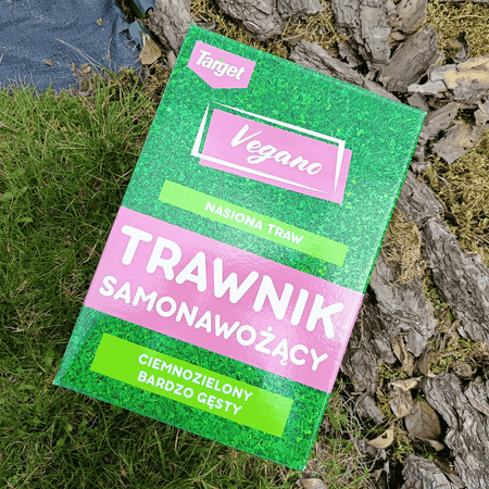 Trawnik samonawożący – nasiona traw z mikrokoniczyną 1 kg Vegano