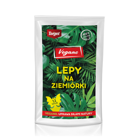 ZiemiórStop żółty lep na ziemiórki i szkodniki w doniczce – 12 szt. Vegano