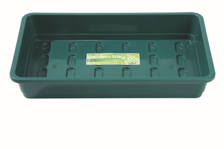 Duża taca ogrodowa zielona bez otworów G132G Garland