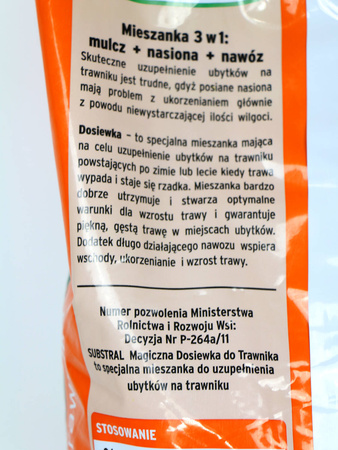 Dosiewka Do Trawnika 3w1 – Mulcz + Nasiona + Nawóz – 10 l Substral